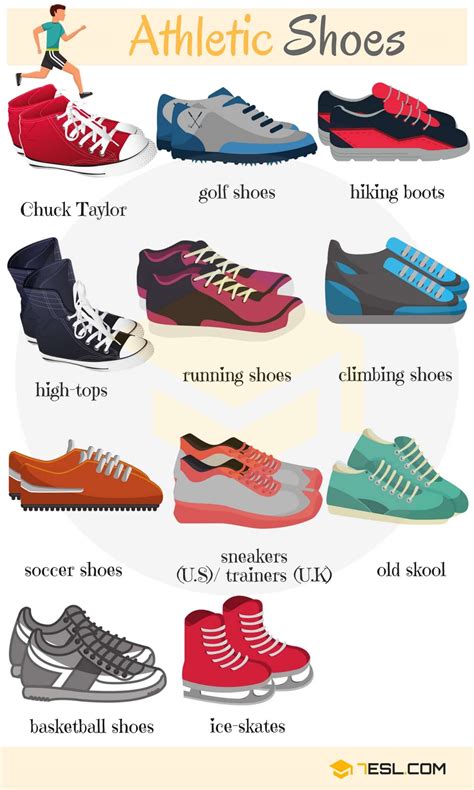 names of sneakers with pictures.